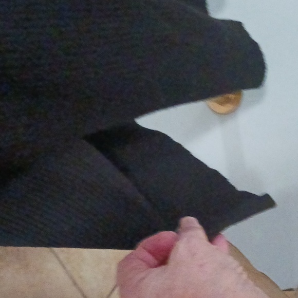 Hippie Rose- Classic Black Long Sleeve Dress - Picture 6 of 14